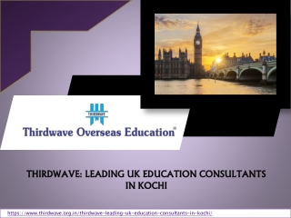 Best UK Educational Consultants in Kochi