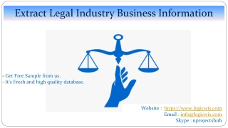 Extract Legal Industry Business Information