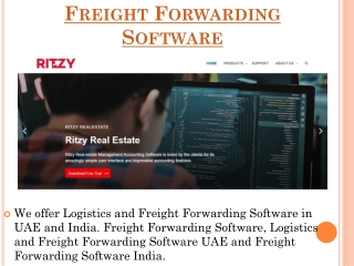 Freight Forwarding Software