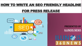 How to Write an SEO Friendly Headline