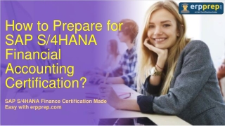 How to Prepare for SAP S/4HANA Financial Accounting Certification