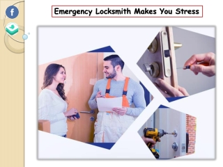 Emergency Locksmith Makes You Stress