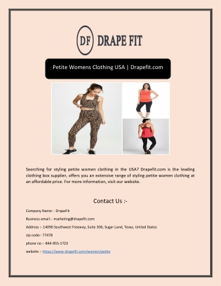 Women's Workout Clothes Subscription Box | Drapefit.com