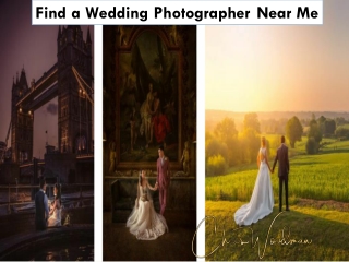 Find a Wedding Photographer Near Me