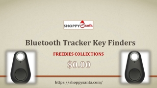 Bluetooth Tracker Key Finders Online at ShoppySanta