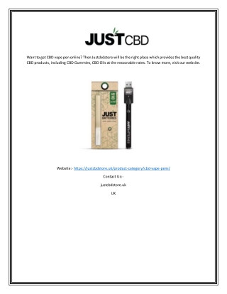 cbd vape pen|Justcbdstore.uk