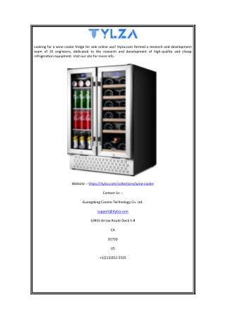 Wine Cooler Fridge For Sale Online Usa | Itylza.com