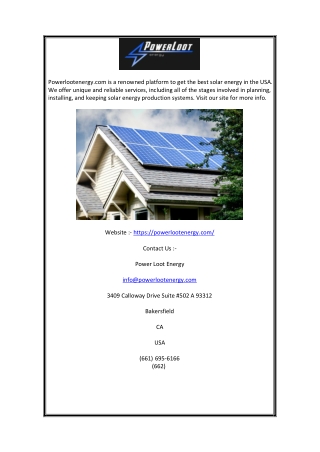 Powerloot Energy | Powerlootenergy.com