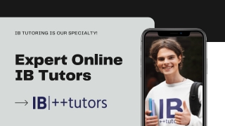Best Online IB Tutors | Quality IB Tutoring | IB    Tutors