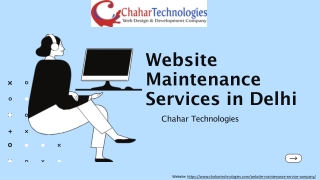 Website Maintenance Services in Delhi