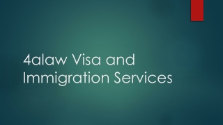 Visa and Immigration | 4alaw