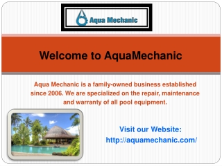 Pool Equipment for Sale Miami