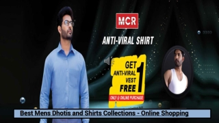 Best mens dhotis and shirts collections - online shopping