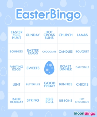 Easter Bingo by Moon Bingo