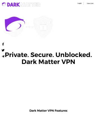 Dark Matter VPN