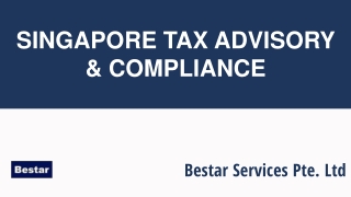 Tax Planning And Advisory Services In Singapore | Bestar