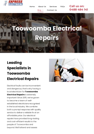 Toowoomba Electrical Repairs