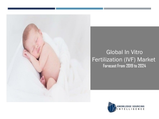Global In Vitro Fertilization (IVF) Market to be Worth US$40.348 billion by 2024
