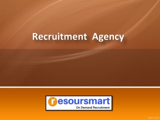 Recruitment Agency Hyderabad, Indian Recruiters Recruitment Services, IT Staffing Services – Resoursmart