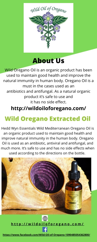 Wild Oregano Oil