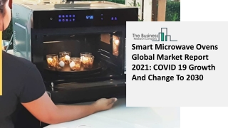 Smart Microwave Ovens Market Size, Share, Statistics, Latest Trends, Segmentation And Forecast to 2030