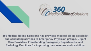 Colorado Emergency Physicians Billing Services - 360 Medical Billing Solutions