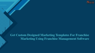 How Franchise Management software can help in designing template