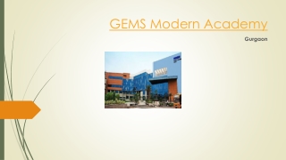 GEMS Modern Academy