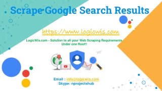Scrape Google Search Results