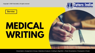 Best medical Writing Company in UK