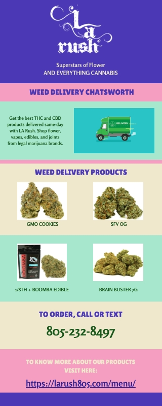 Weed Delivery Chatsworth