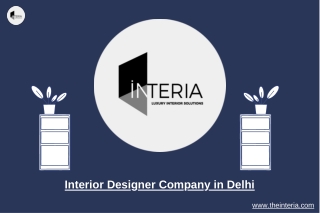 Get Hire The Best Interior Designer Company in Delhi