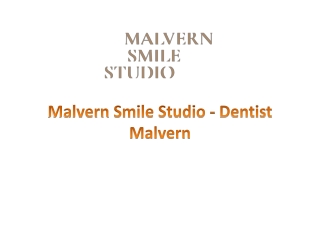 Best Dentists in Malvern | Book online in minutes at Malvernsmilestudio