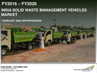 India Solid Waste Management Vehicles Market Size & Forecast 2026