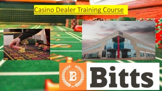 Casino Dealer Training Course