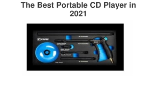 Best Portable CD Player