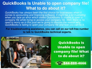 Can't open QuickBooks what to do next?