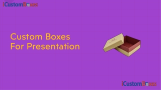 Amazing Boxes For Presentation On Wholesale Rates