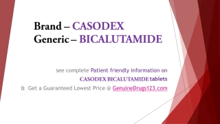 What are the side effects of bicalutamide?