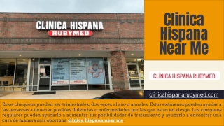 Clinica Hispana Near Me