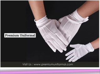 Cotton Gloves For Servers And Caterers