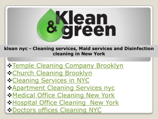 Church Cleaning Brooklyn