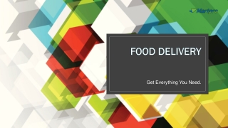 Online Food Delivery Services