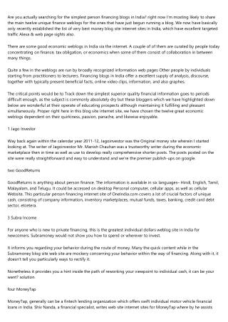 personal loan