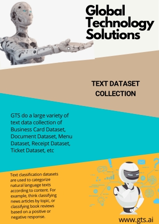 Text Dataset Collection