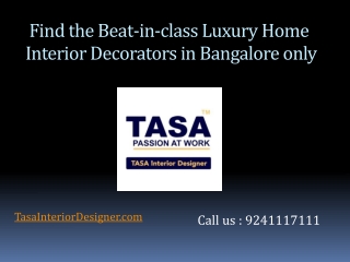 Tasainteriordesigner