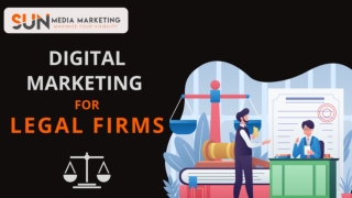 SEO & Digital Marketing Services For Legal Firms | Sun Media Marketing