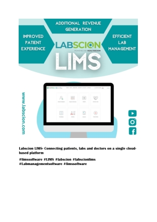 Labscion - LIMS