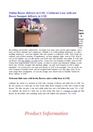 online flower delivery in uae