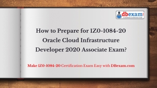 How to Prepare for 1Z0-1084-20 Oracle Cloud Infrastructure Developer 2020 Associate Exam?